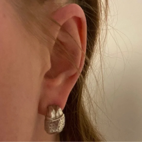 Nina Ricci silver earrings - Picture 7 of 7